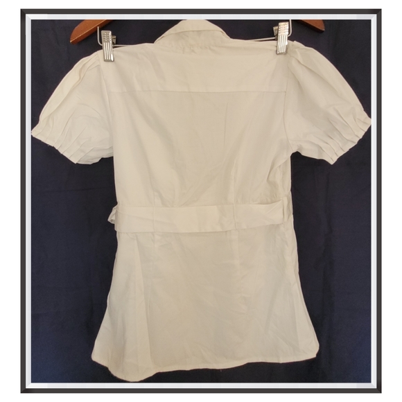 Final Price - Vintage Look Wrap Top - Picture 3 of 11